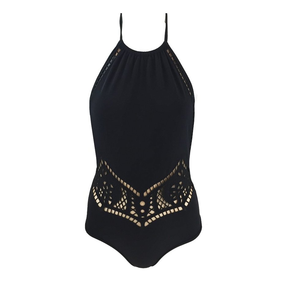 Beach Riot Black One Piece Swimsuit